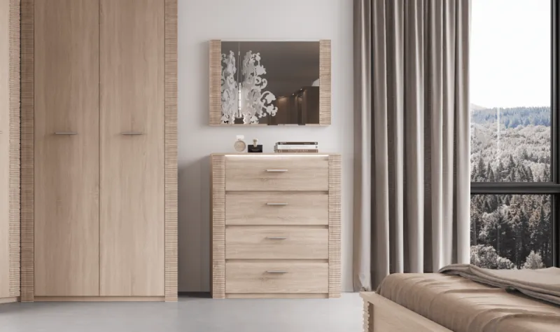 Спальный гарнитур "Элана" композиция #1 Дуб сонома