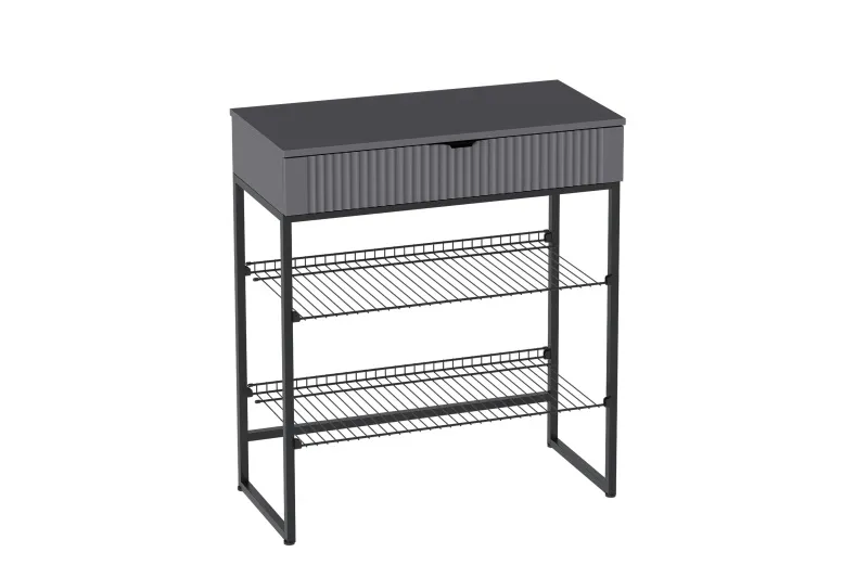 Тумба для обуви "Нора" прихожая Графит