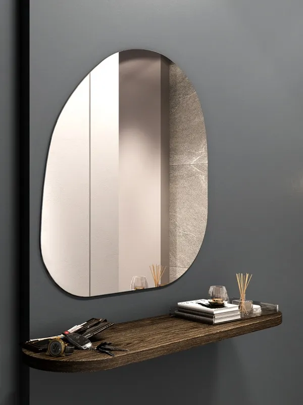 Зеркало навесное Z-14 74х79 см без рамки