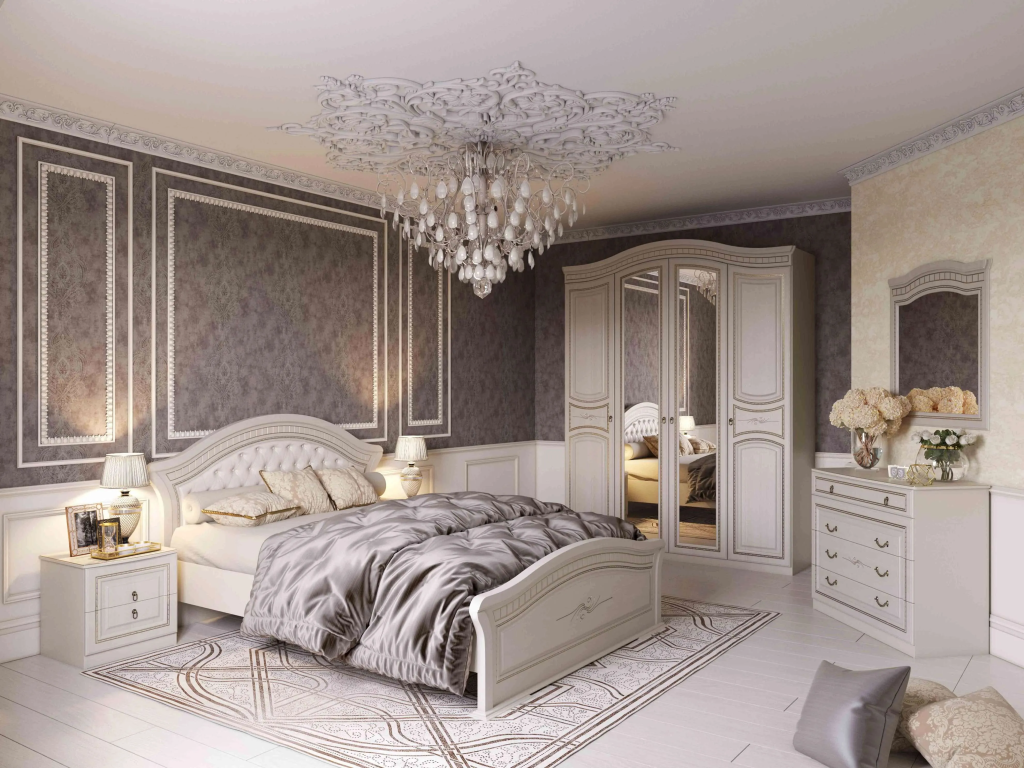 Спальный гарнитур "Николь" Спальный гарнитур "Николь"