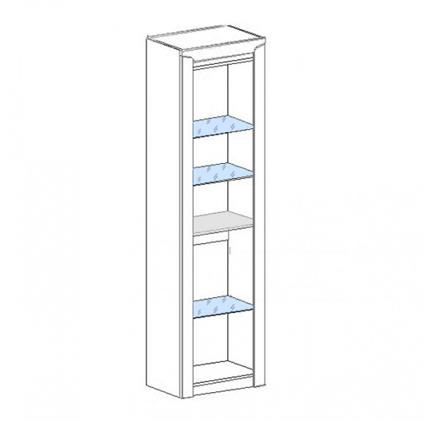 Шкаф однодверный "Соренто" гостиная